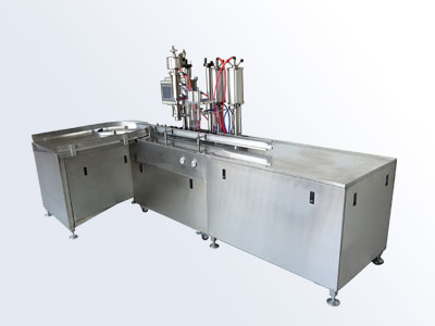 小型自動(dòng)化二元氣霧劑灌裝機
